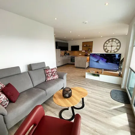 Apartamento Ferienresidenz Cuxhaven Exterior foto